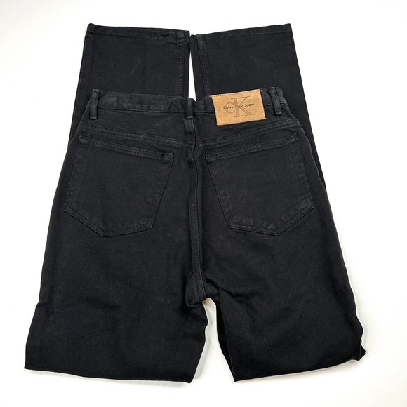 Calvin Klein Women's High Rise Jeans - Black - Picture 3 of 5